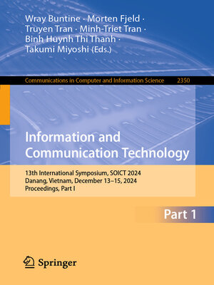 cover image of Information and Communication Technology